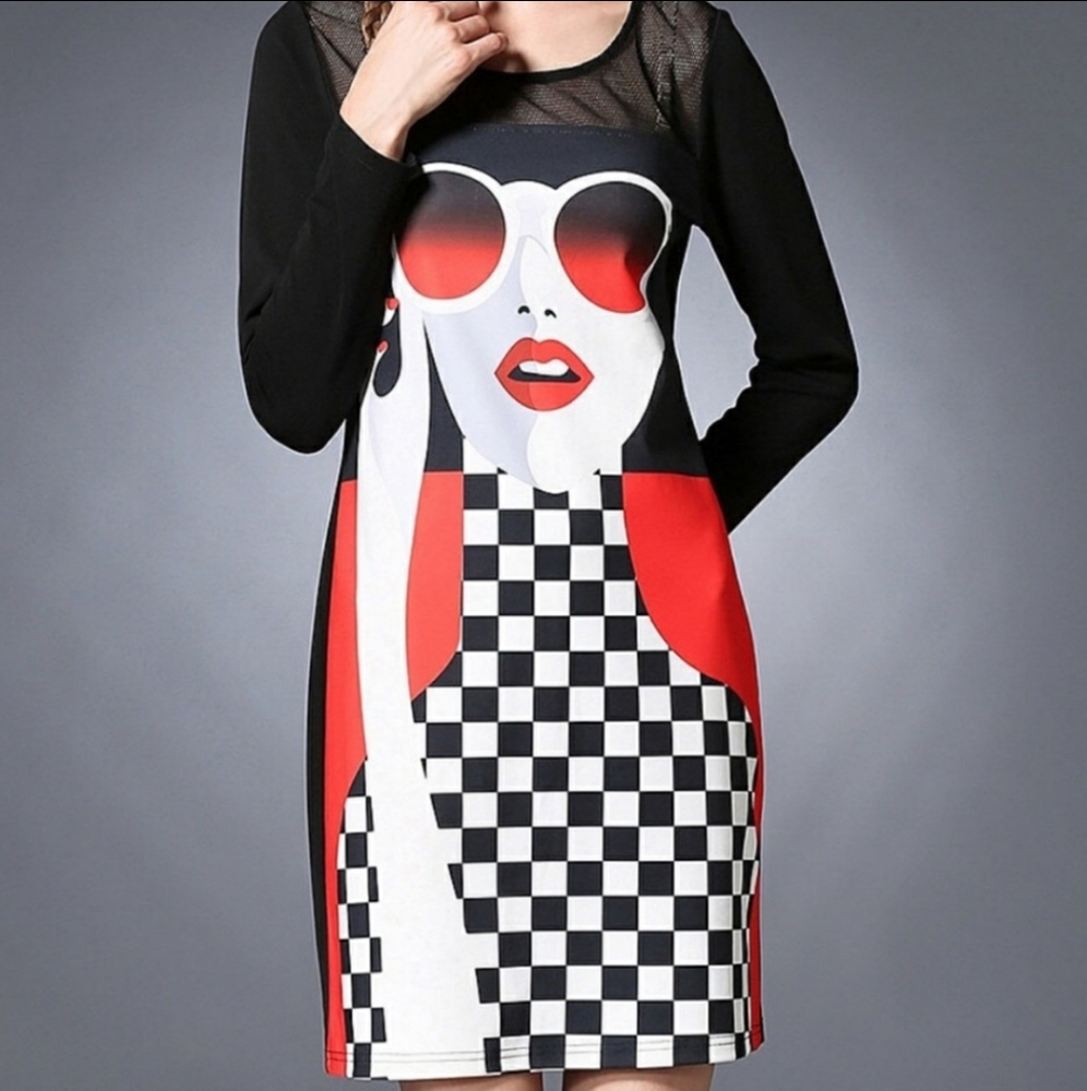 Coeur de Vague Fashionista Shift Dress - Picture 4 of 8
